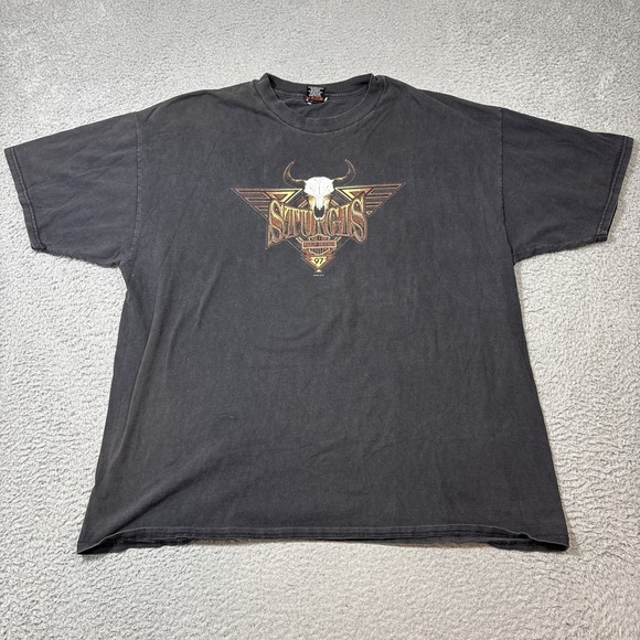 Vintage 1997 Harley Davidson Sz XXL Motorcycles Black Hills Sturgis Rally - Picture 1 of 6